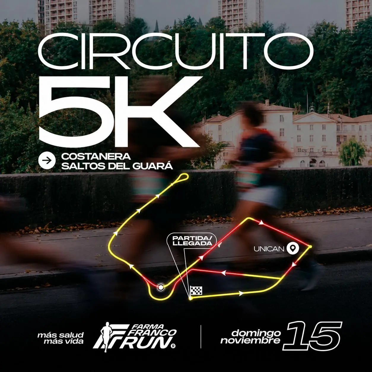 Mapa del circuito - 5 KM